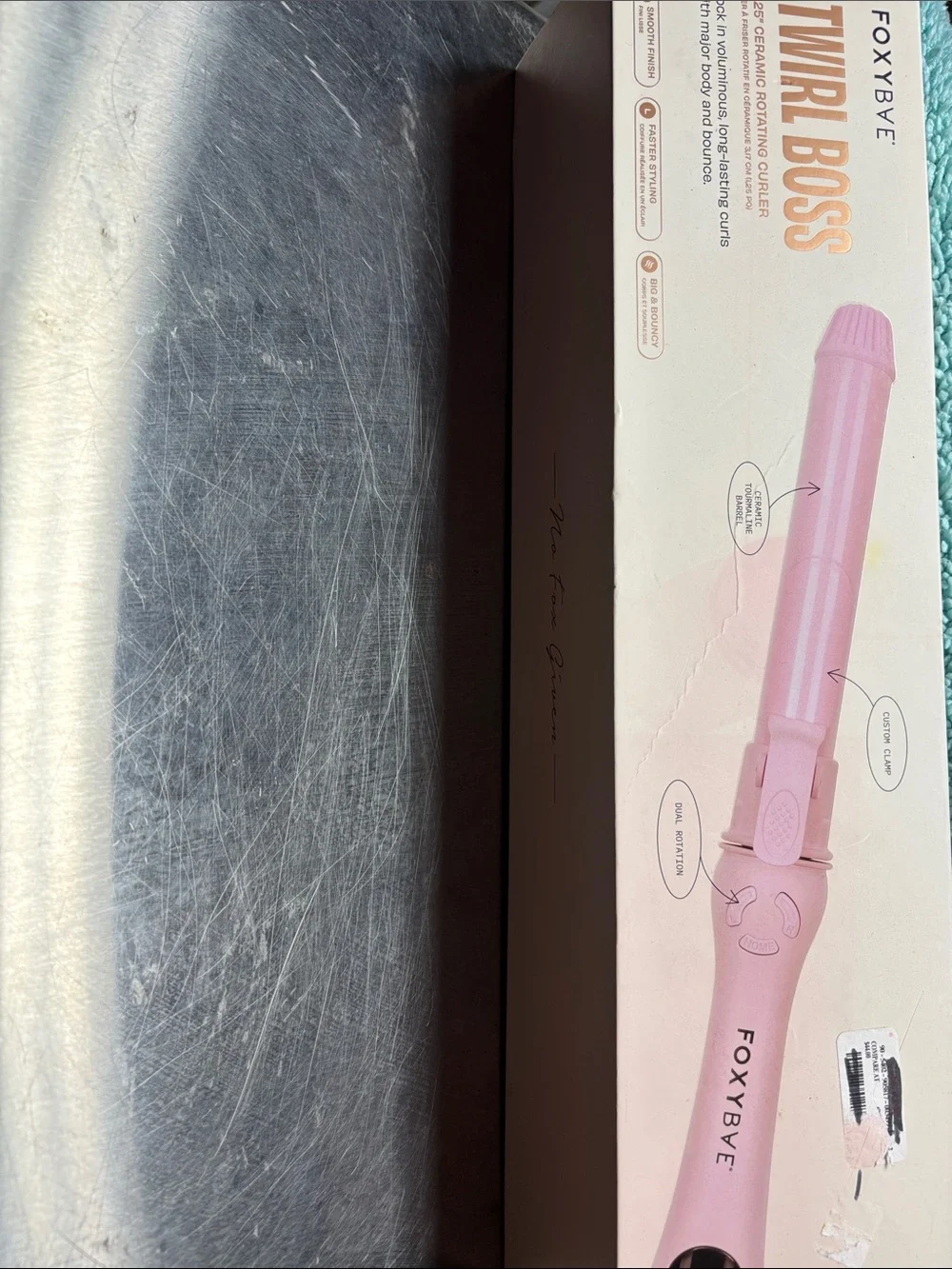 Foxybye Twirl Boss Kids Curling Wand - Pink